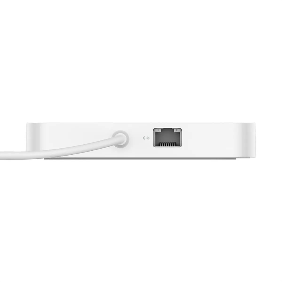 BELKIN - Hub USB-C Belkin INC011btWH 6 en 1 con Ethernet Gigabit, SD, microSD y USB 10Gbps Blanco