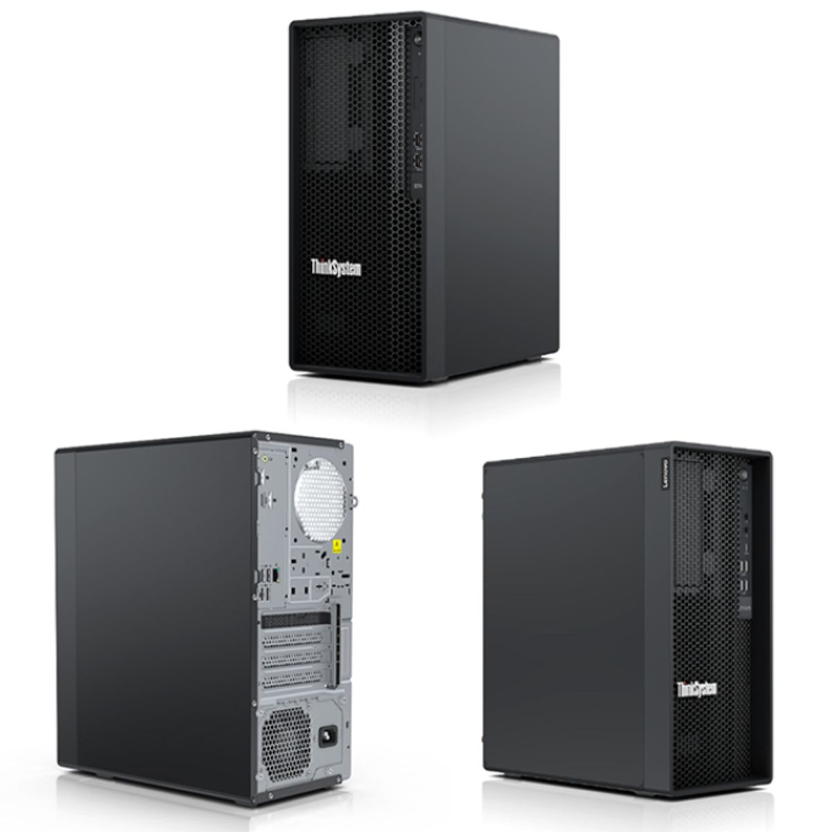 Lenovo - SERVIDOR LENOVO THINKSYSTEM ST45 V3 - AMD EPYC 4124P 3,8GHZ - TURBO MAXIMA 5,1GHZ - 16GB DDR5 - 2 TB