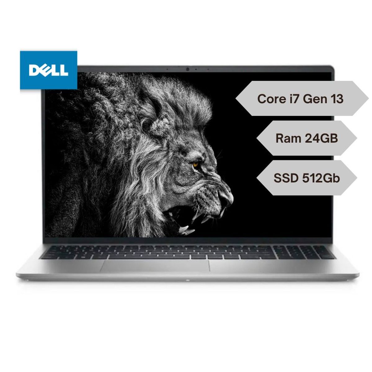 DELL - PORTATIL DELL PRO 15/ INTEL CORE I7 1355U/ RAM 24GB DDR5/SSD 512GB/WINDOWS 11 PRO