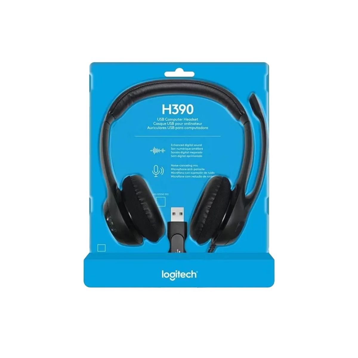 LOGITECH - Audífonos Logitech H390 USB