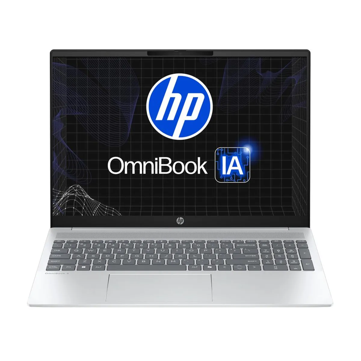 HP - Portátil HP  OmniBook 5 Laptop 16-af1052la Intel Core Ultra 5 225U 16GB RAM 512GB  SSD Windows 11 Home