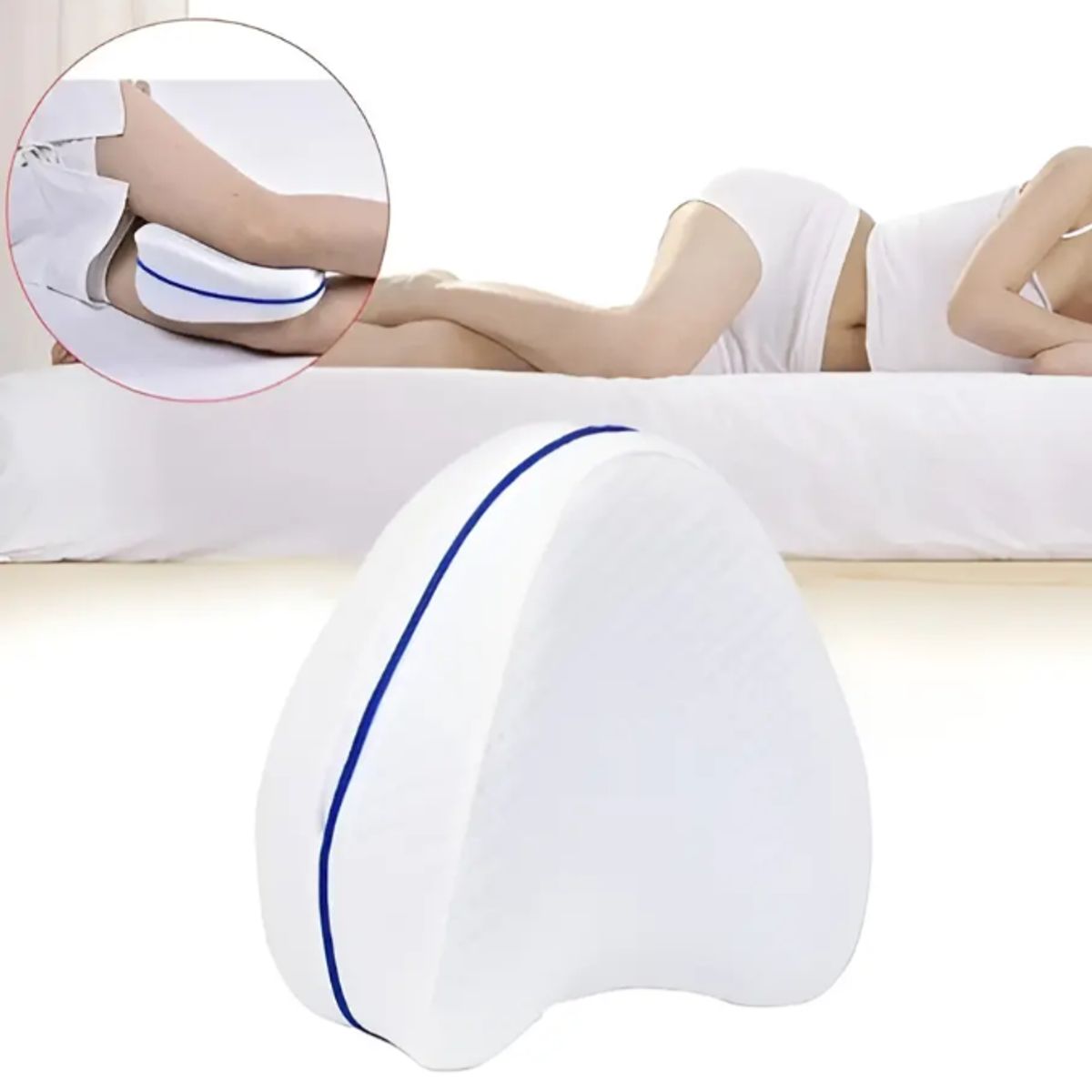 GENERICO - Almohada De Rodilla Pierna Ortopédica Cama Maternal Pillow