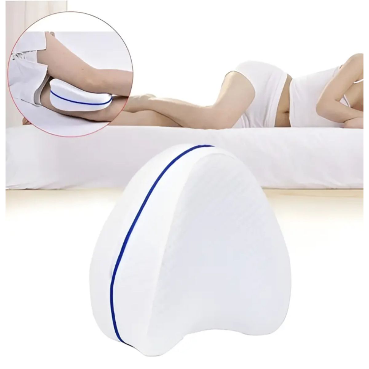 GENERICO - Almohada De Rodilla Pierna Ortopédica Cama Maternal Pillow