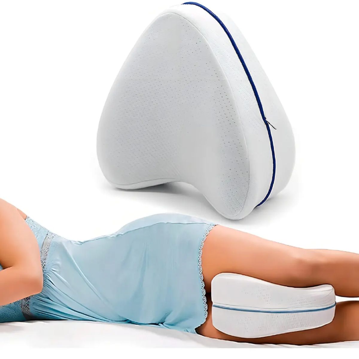 GENERICO - Almohada De Rodilla Pierna Ortopédica Cama Maternal Pillow