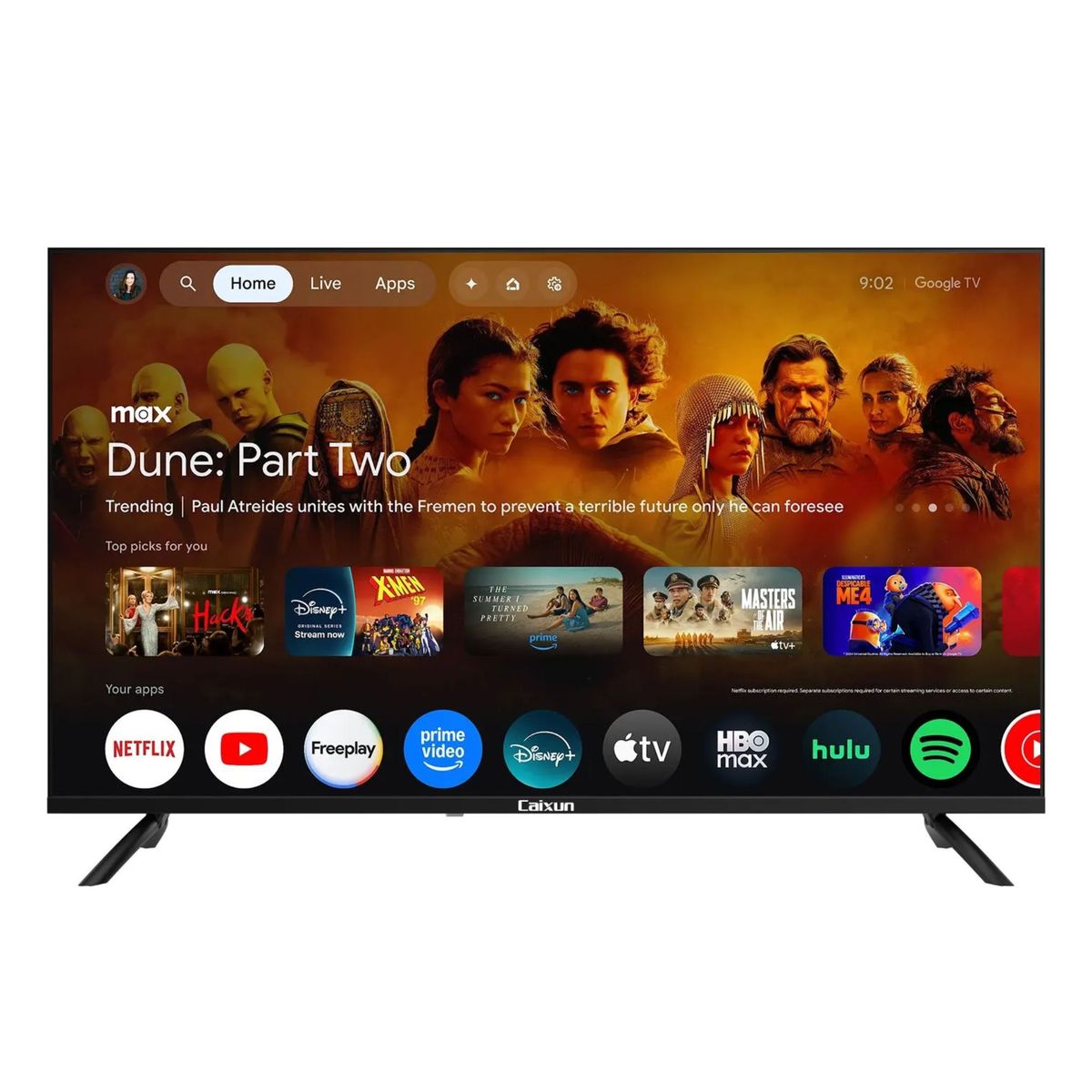 CAIXUN - Televisor Caixun 40 Pulgadas C40KAFG Smart TV Full HD