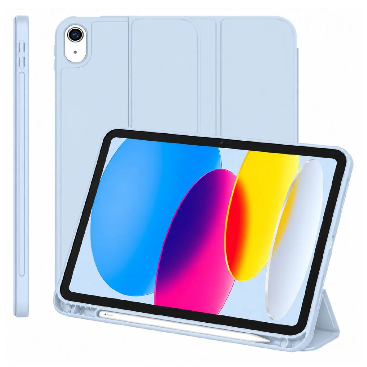 GENERICO - Funda Smart Case Con Espacio Pencil Para A16