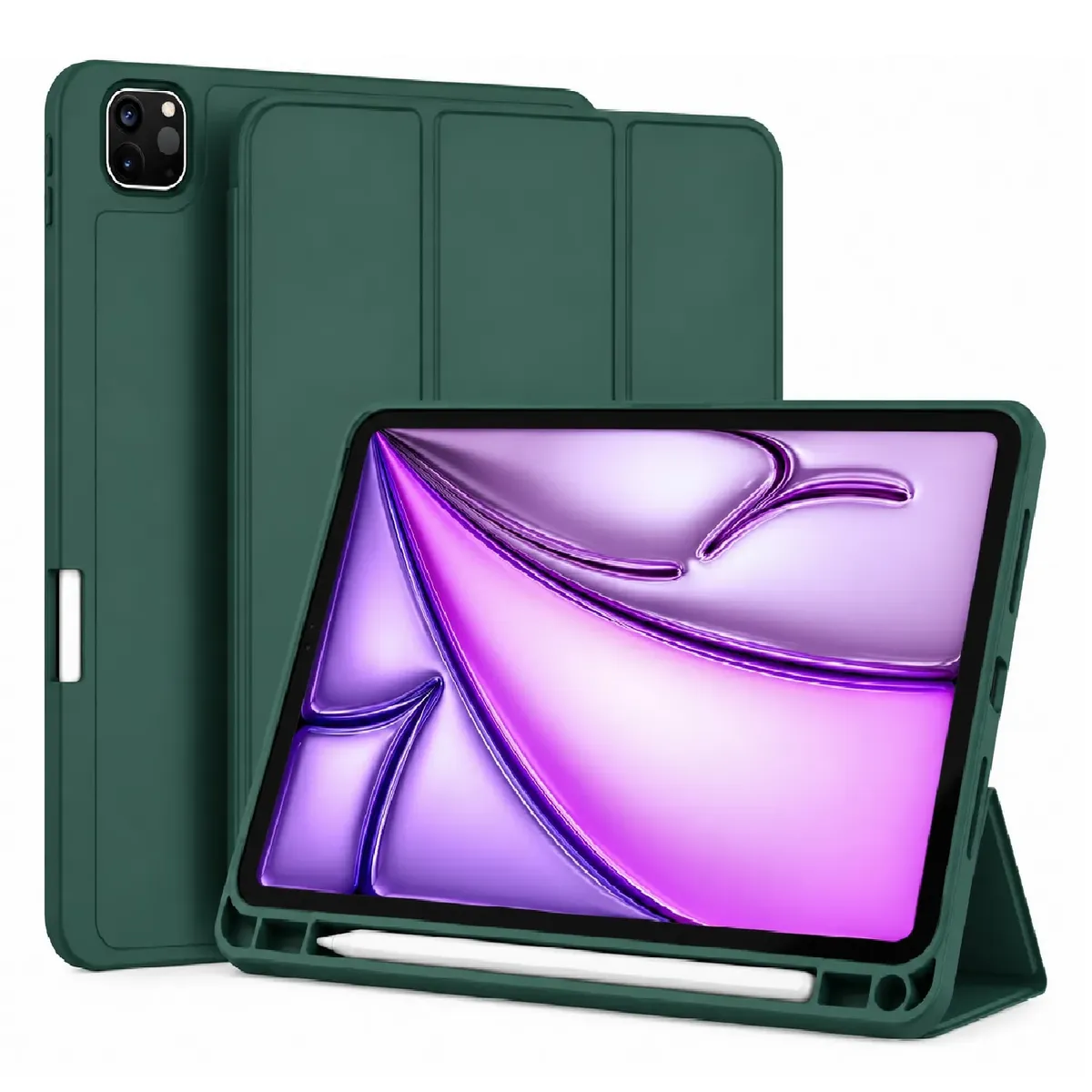 GENERICO - Funda Smart Case Con Espacio Pencil Para A16