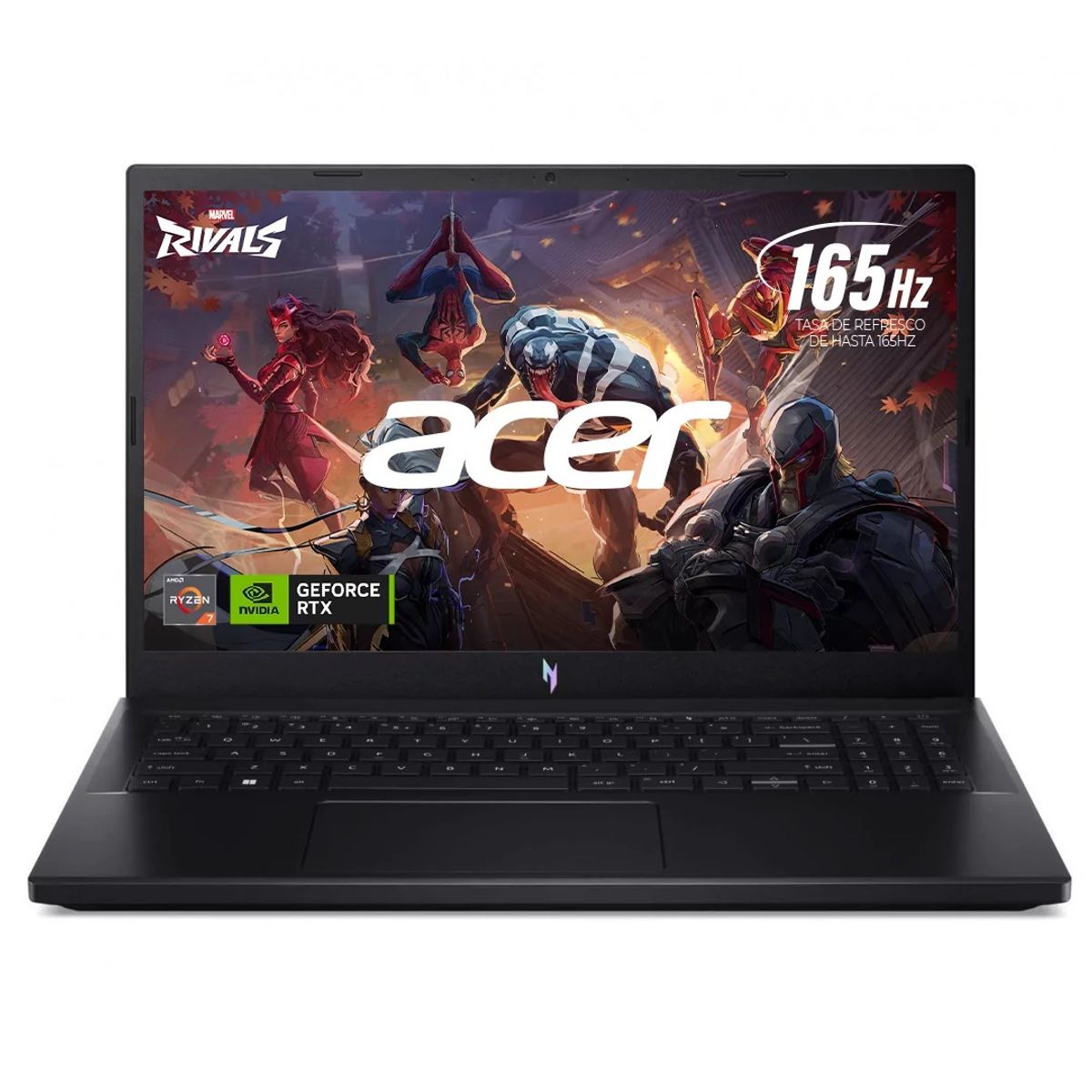 ACER - PORTATIL ACER NITRO V15 AI| RYZEN 7 7445HS| RTX 3050| 16" 165HZ FHD IPS| RAM 32GB DDR5 SSD 512GB