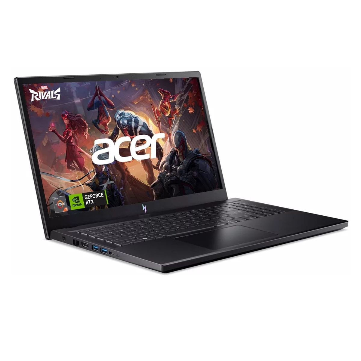 ACER - PORTATIL ACER NITRO V15 AI| RYZEN 7 7445HS| RTX 3050| 16" 165HZ FHD IPS| RAM 32GB DDR5 SSD 512GB