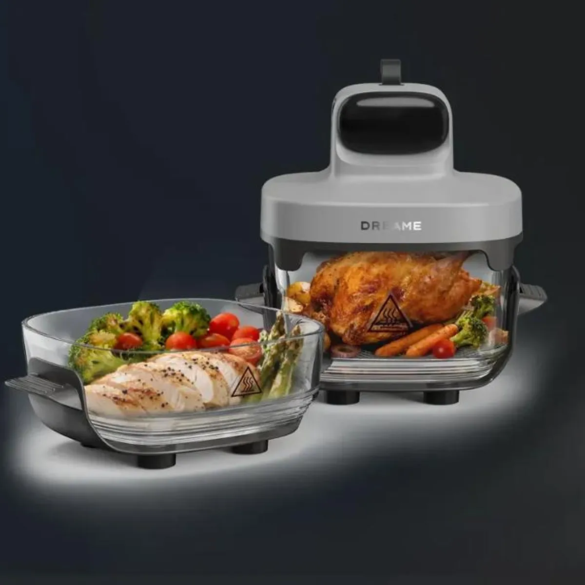 DREAME - Dreame Tasti Air Fryer Pt60 1500w Doble Recipiente 2.5/4.5l