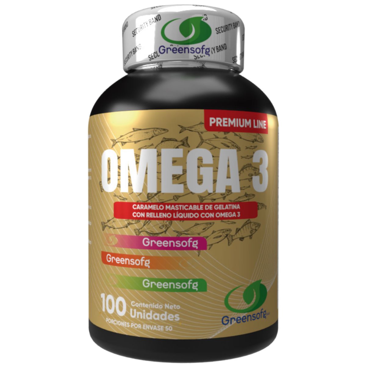 NATURAL ENERGY PRODUCTS - Omega 3 de Mayor absorción   Corazón y Cerebro Activos x 3 unidades