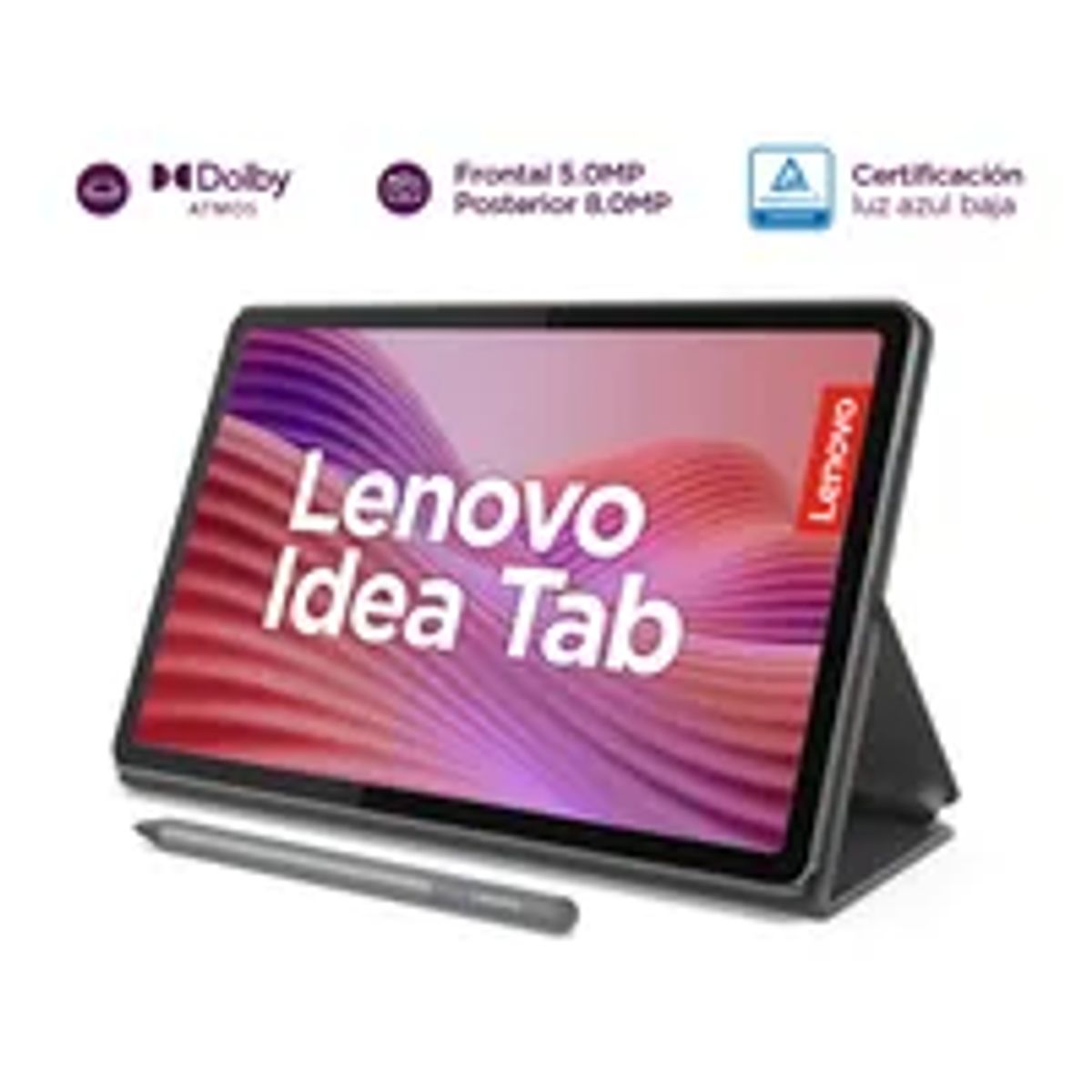 Lenovo - LENOVO IDEA TAB WIFI 11” 8GB RAM 128GB + TECLADO FOLIO + LÁPIZ GRIS