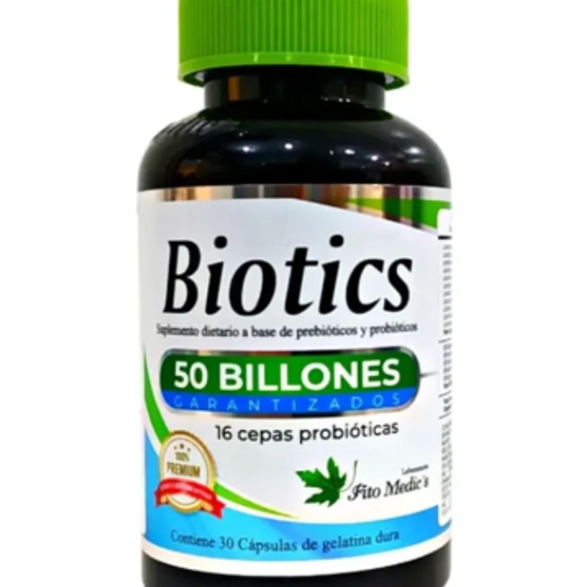 FITO MEDICS - Biotics probióticos y prebióticos 50 billones 30 Cáps - fito medic`s
