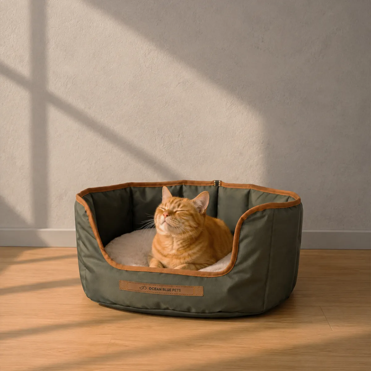 OCEAN BLUE HOME - Nido Pets Patagonia Oliva 50 cm
