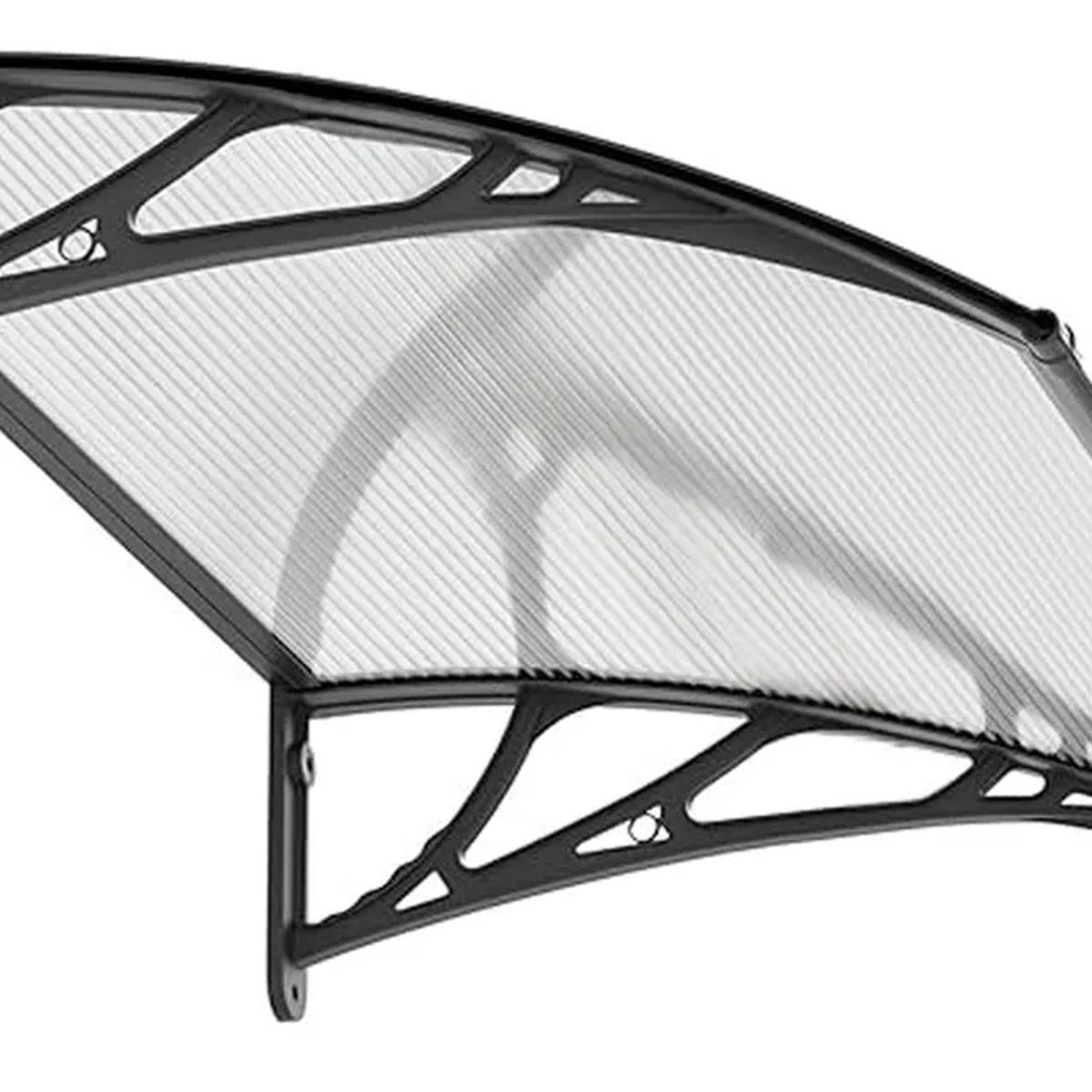 U BUY - Alero Listo 080x120mt Curvo Transparente Bighouse