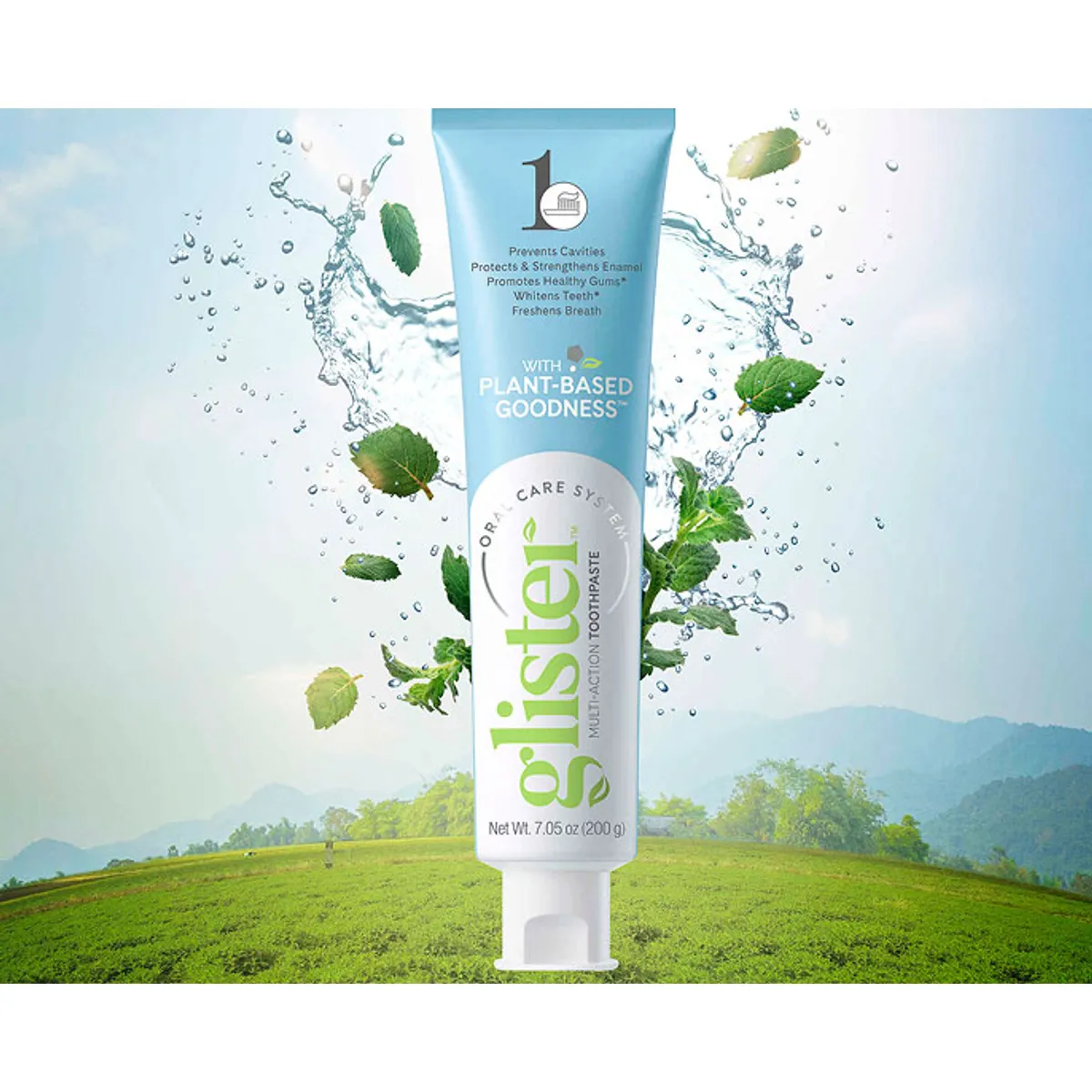 AMWAY - Glister Crema Dental refrescante Amway Glister Multiacción de Amway (presentación de 200 g)