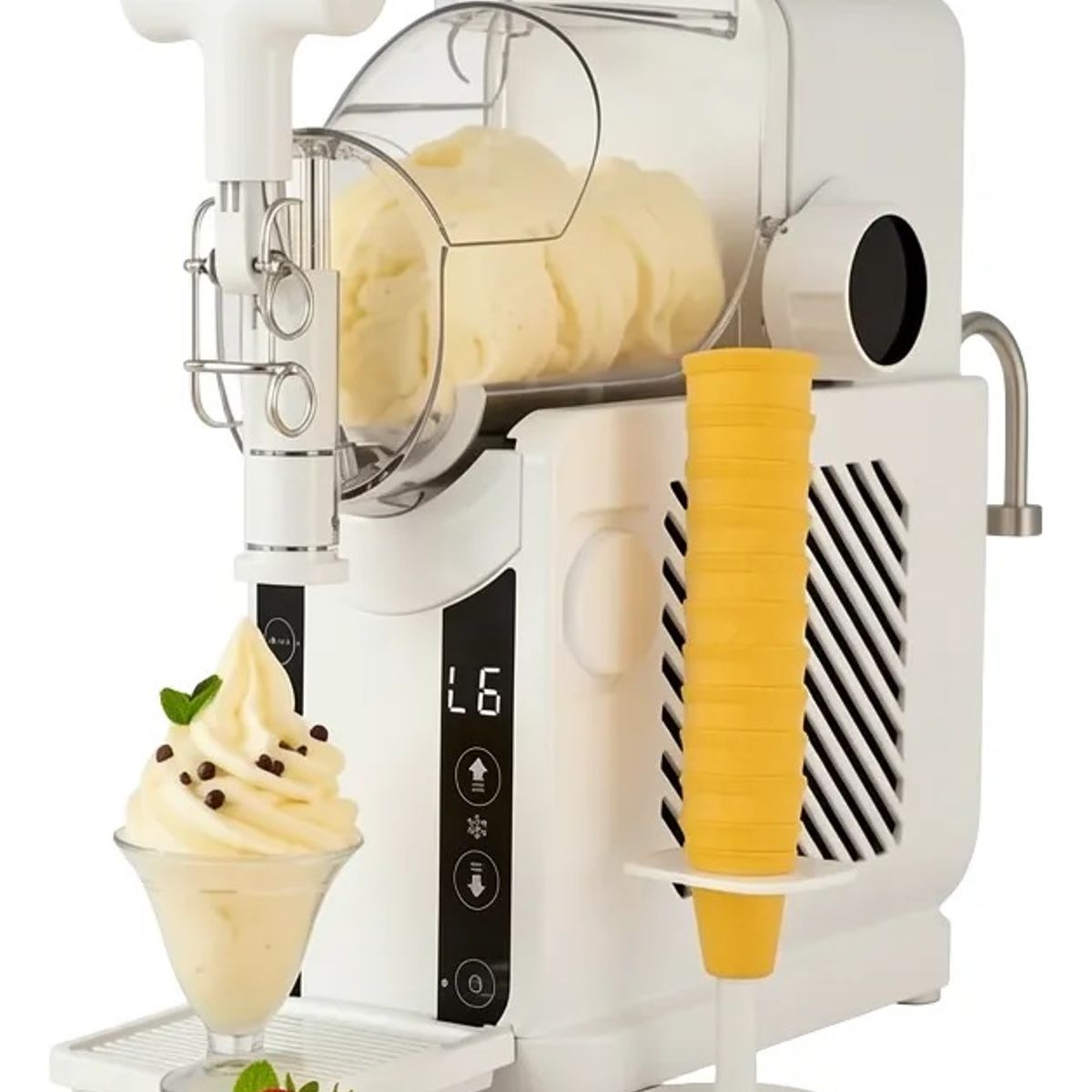 SOKANY - Máquina De Granizados Y Helados Sokany 2 Litros Profesional