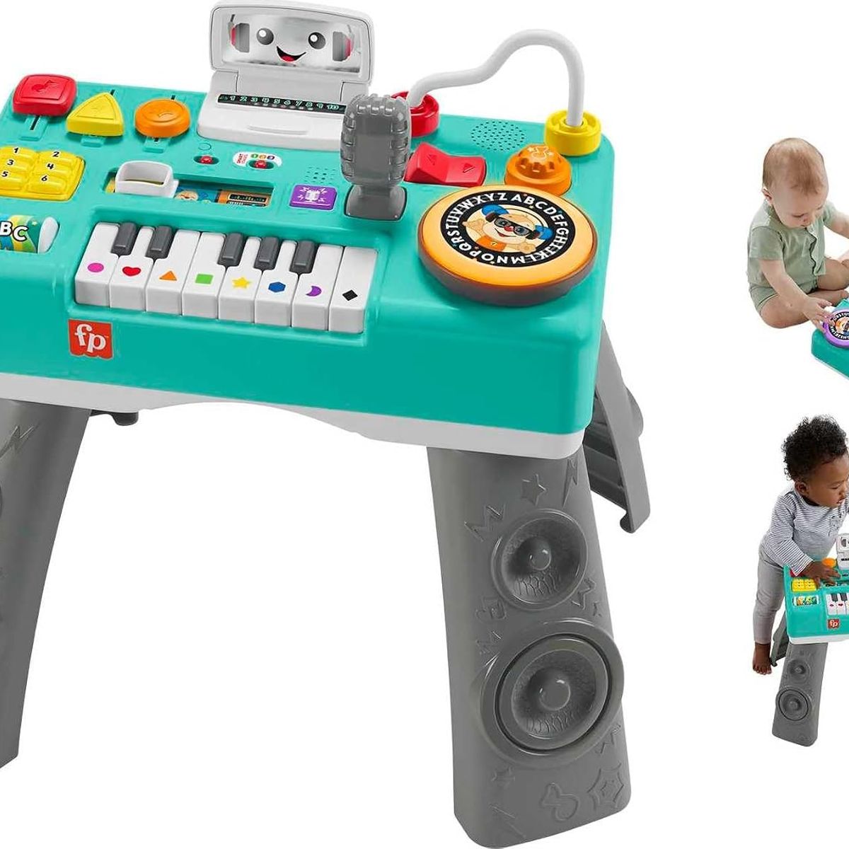 FISHER PRICE - Mesa Interactiva DJ Mezcla y Aprende Laugh & Learn Fisher Price
