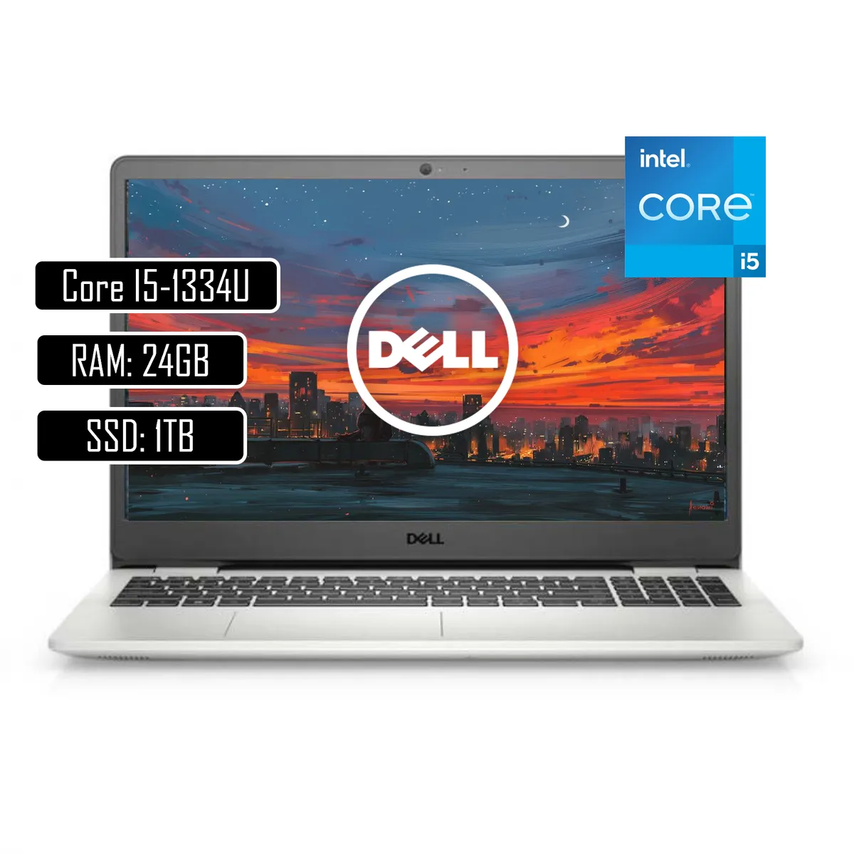 DELL - PORTATIL DELL PRO 15 INTEL CORE i5-1334U 15.6" FHD 24GB RAM 1TB SSD - WINDOWS 11 PRO - SILVER