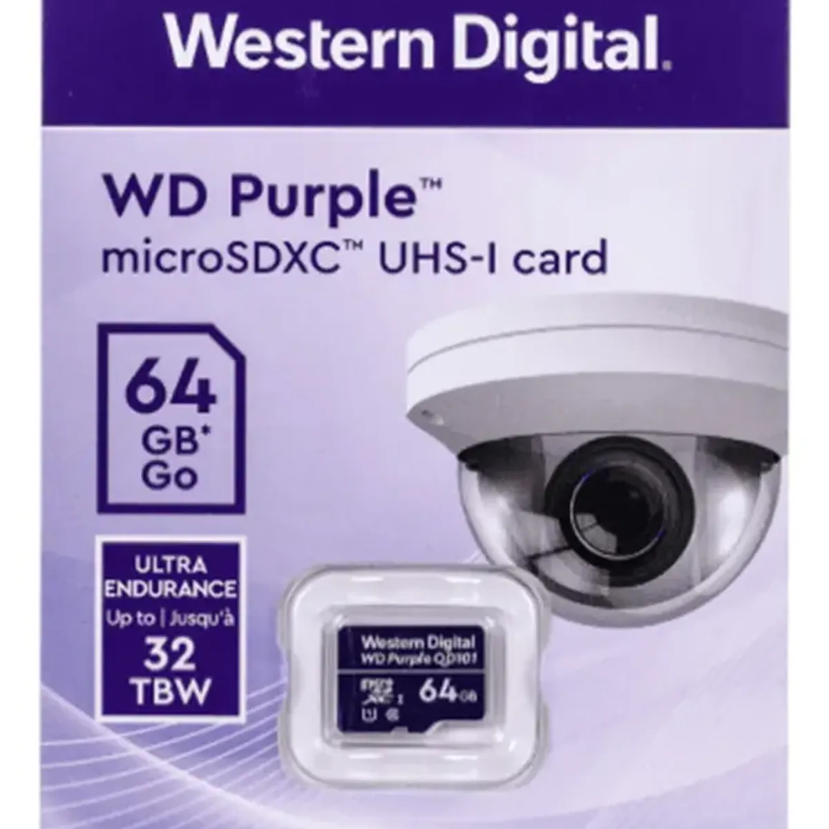 WESTERN DIGITAL - Tarjeta De Memoria Western Digital  Wd Purple 64gb
