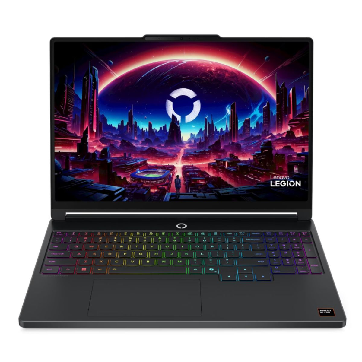 Lenovo - Portátil Gaming Lenovo Legión 5 Ryzen 7 250 Ram 24GB SSD 2TB RTX 5060 8GB 16" 2K OLED 165Hz