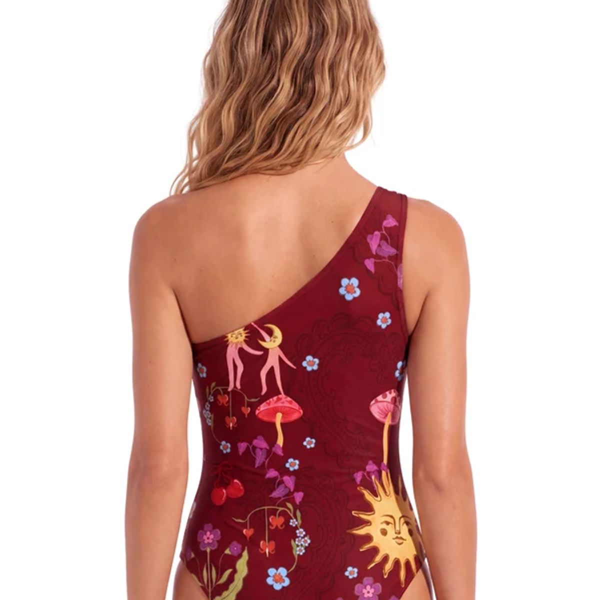 MOMPOSSINA - LOVESSENCE ONE SHOULDER ONE PIECE