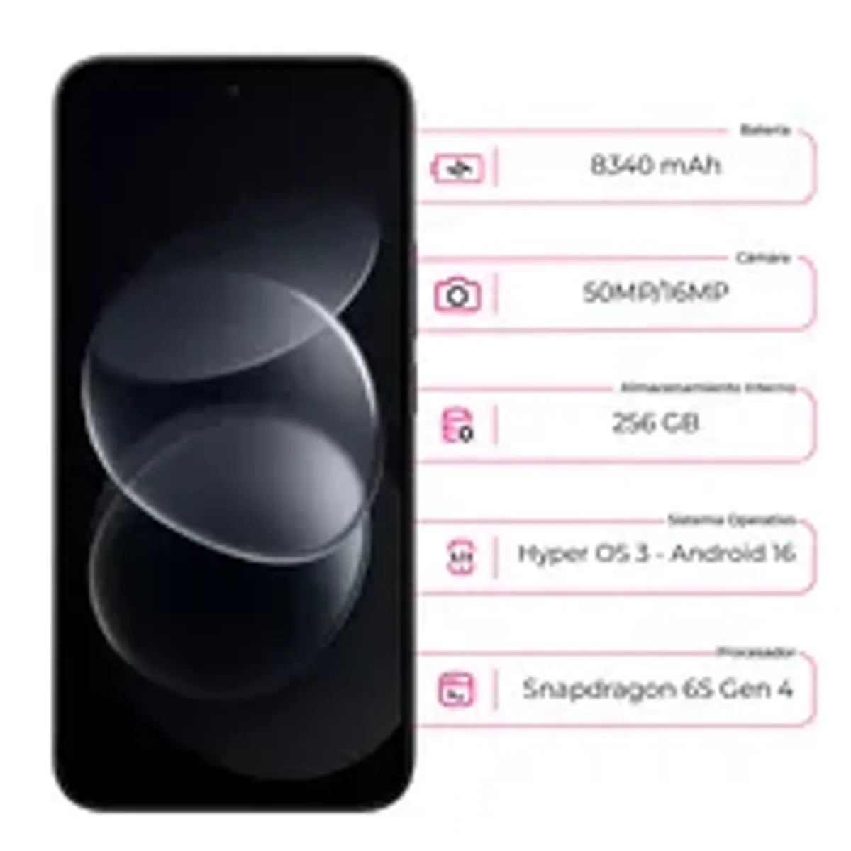 XIAOMI - REDMI NOTE 17 PRO 5G  256GB- 6RAM