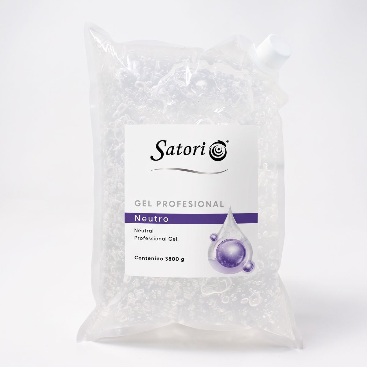 SATORI LA EVOLUCION DE LA BELLEZA - Gel Conductor Neutro Satori Ultrasonido Y Masajes 3800 g