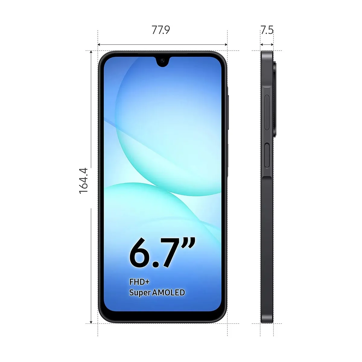 SAMSUNG - Celular Samsung Galaxy A17 128gb 4 Ram Negro