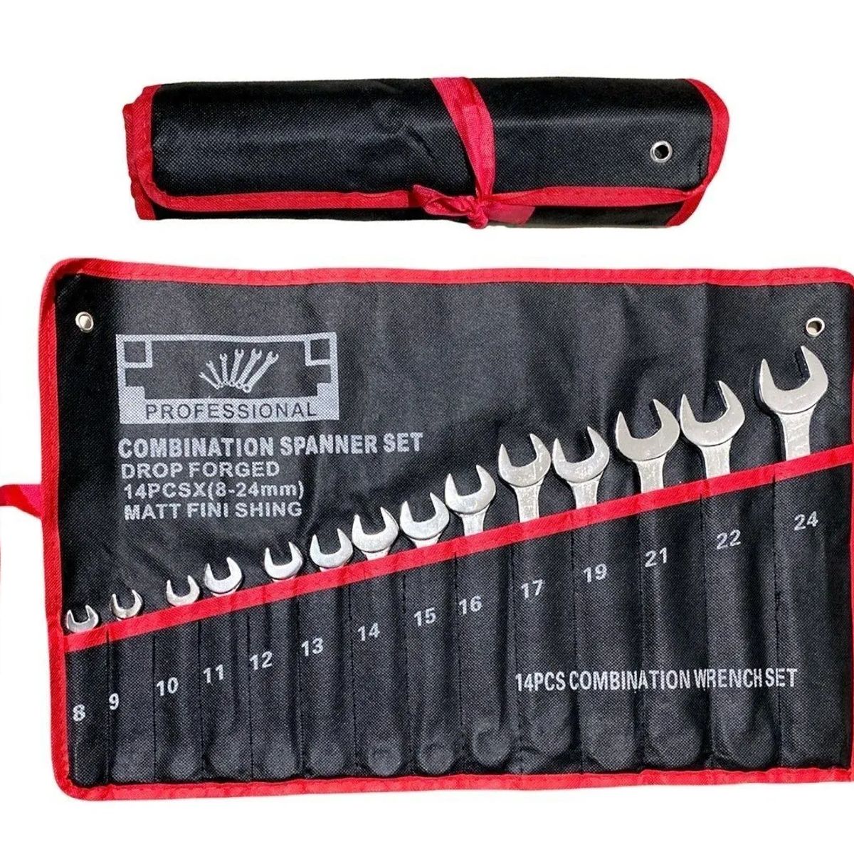 QUICK - Juego De Llave Combinada Punta Corona 14 Pcs