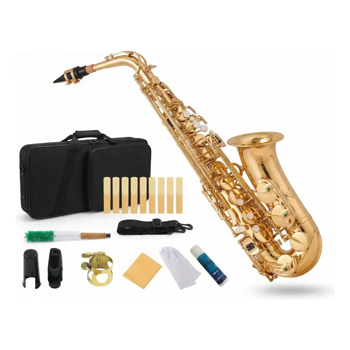 U BUY - Saxofón Alto Mi Bemol  Con Accesorios