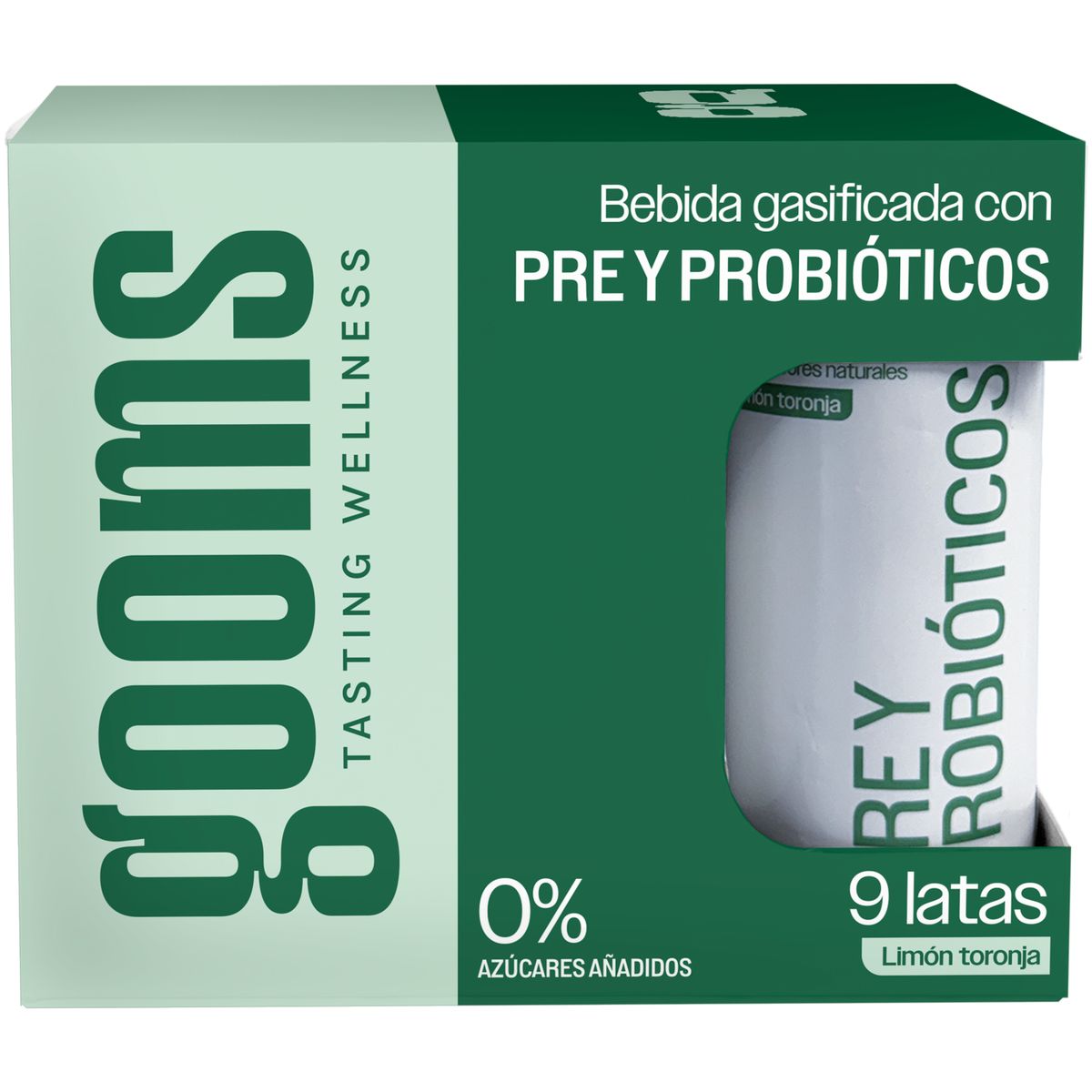GOOMS TASTING WELLNESS - The Good Soda Pack x9