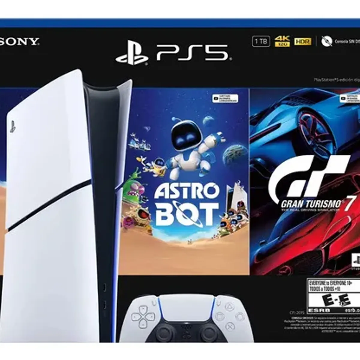 SONY - Ps5 Hw 2015 cfi-2015b01x Digital Gt7 Astro - Latam Blanco