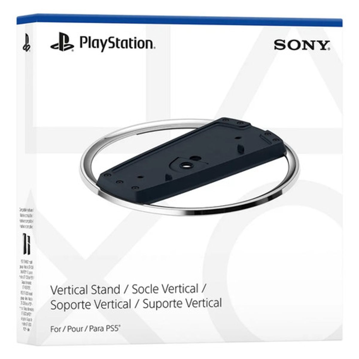 PLAYSTATION - Soporte Vertical Para Consolas Playstation 5 Ps5 Color Negro