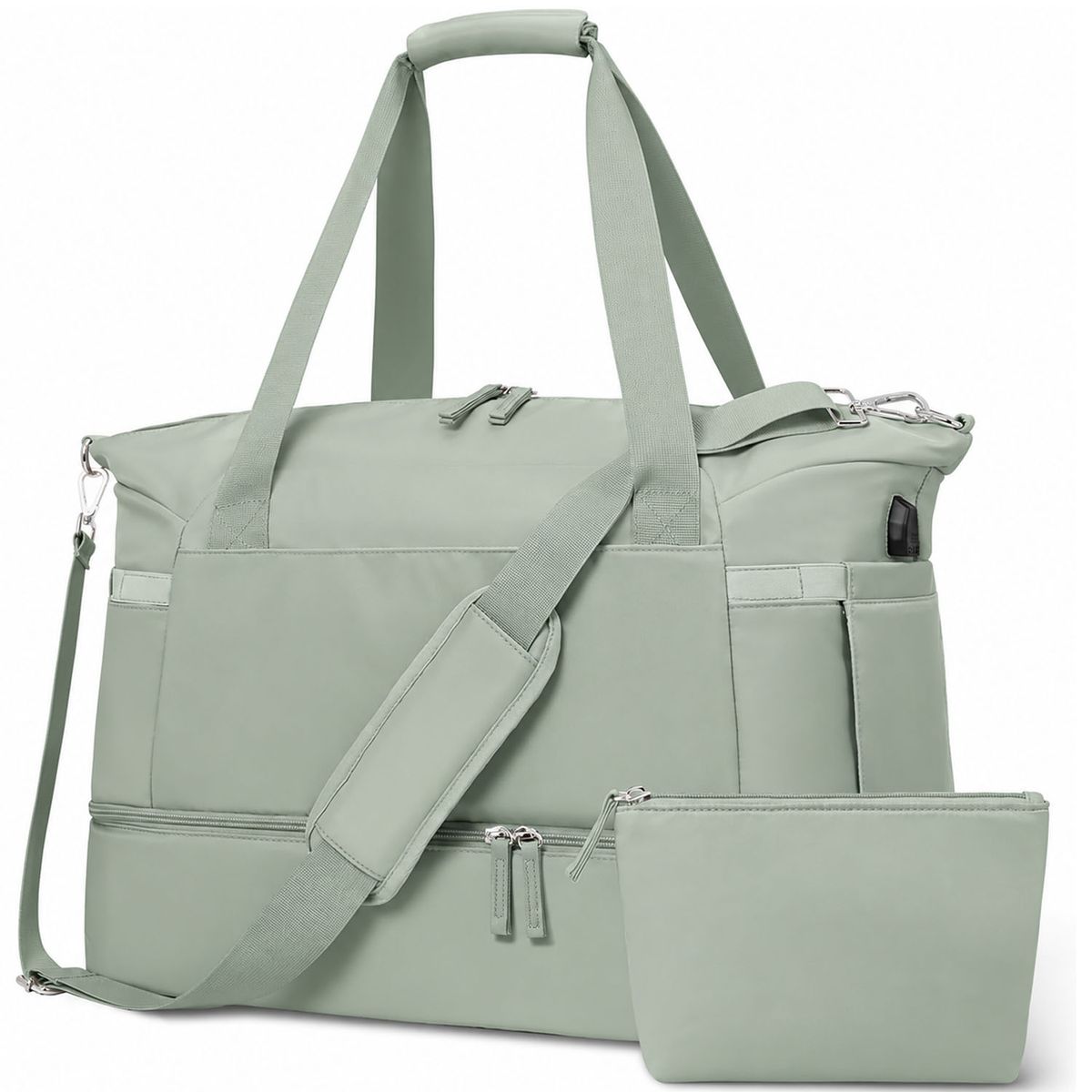 ONE PIXEL - Bolso De Viaje Deportiva Mujer Con Puerto De Carga USB