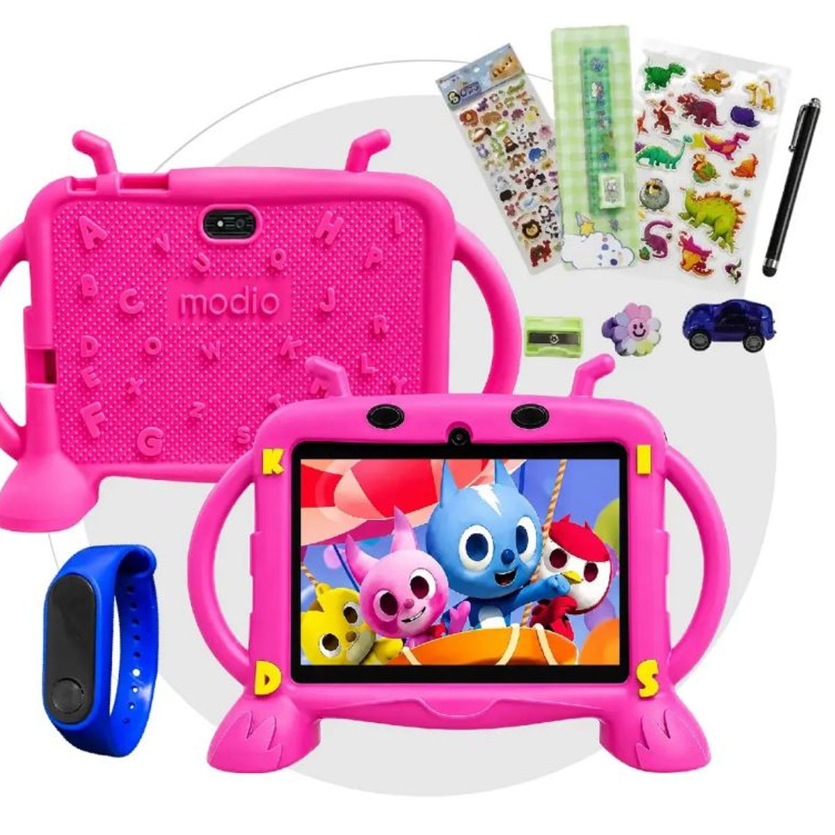INNOVA - Tablet para Niños 7 Pulgadas Android Funda Antigolpes 6 Ram Rosada