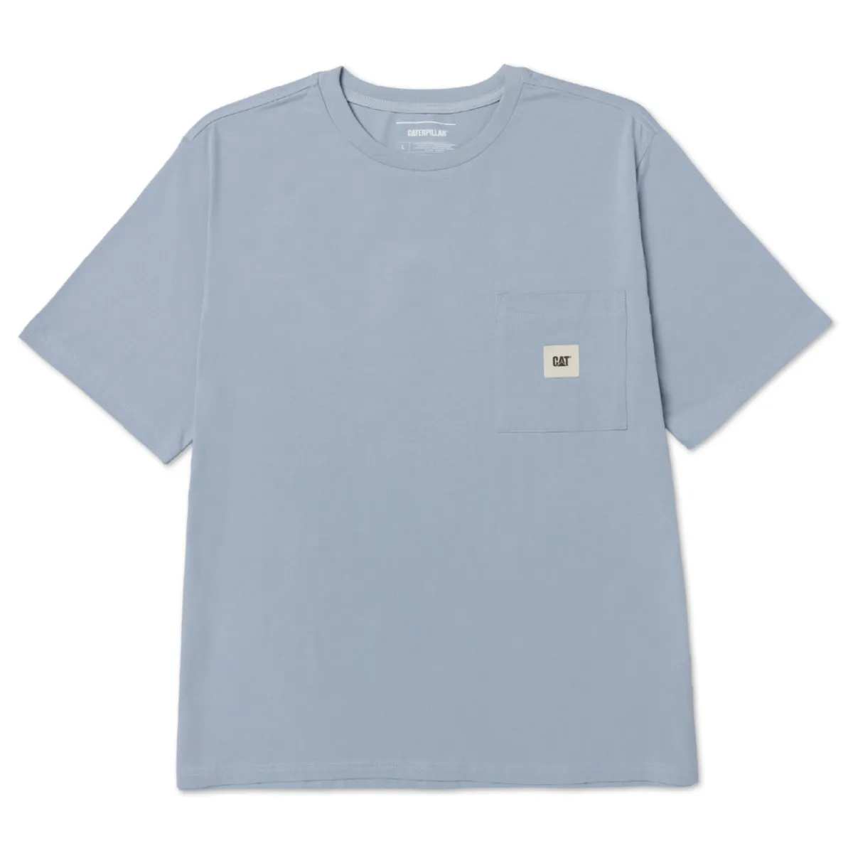 Camiseta Hombre Cat Solid Pocket Label T Azul CAT CAT | Falabella Colombia