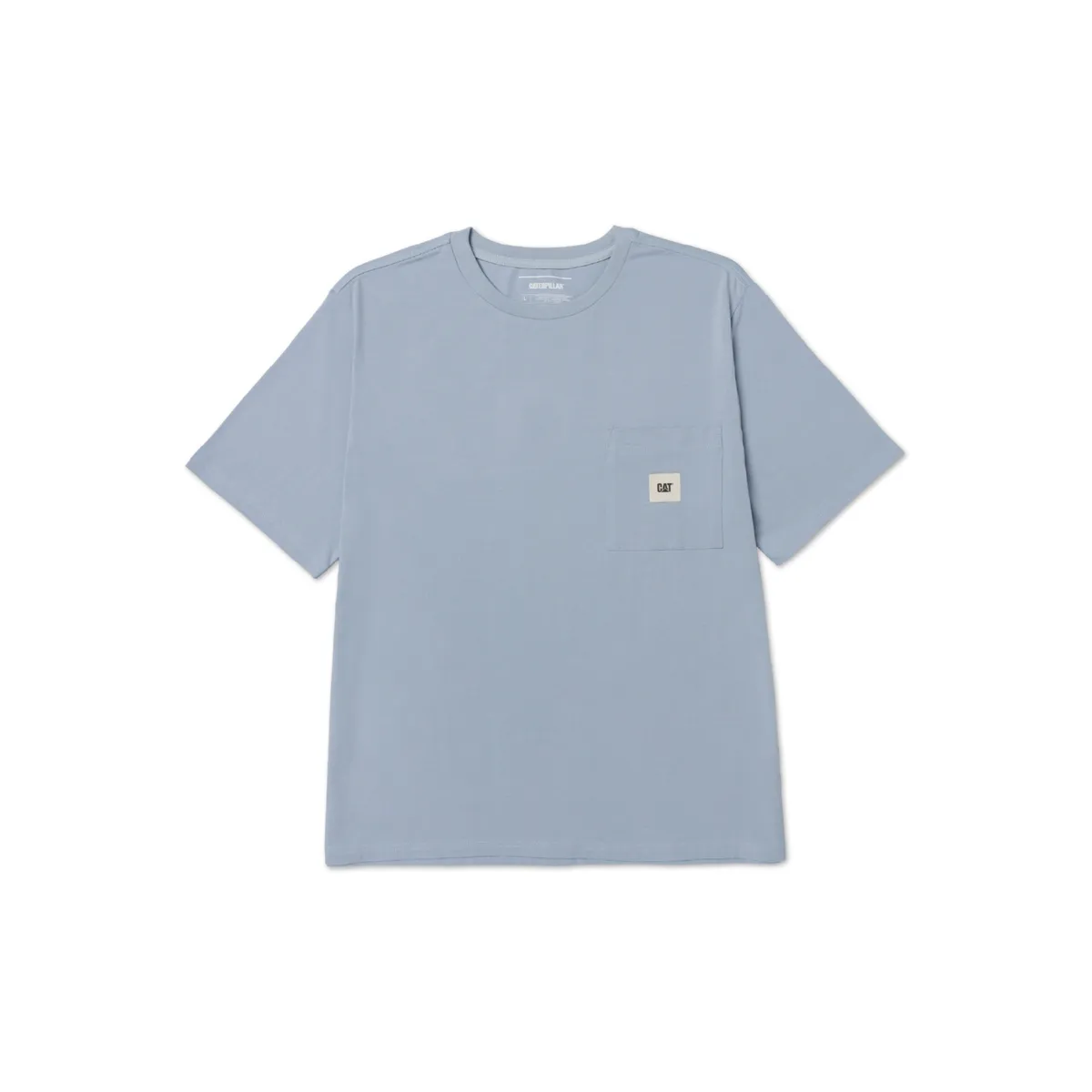 Camiseta Hombre Cat Solid Pocket Label T Azul CAT CAT | Falabella Colombia