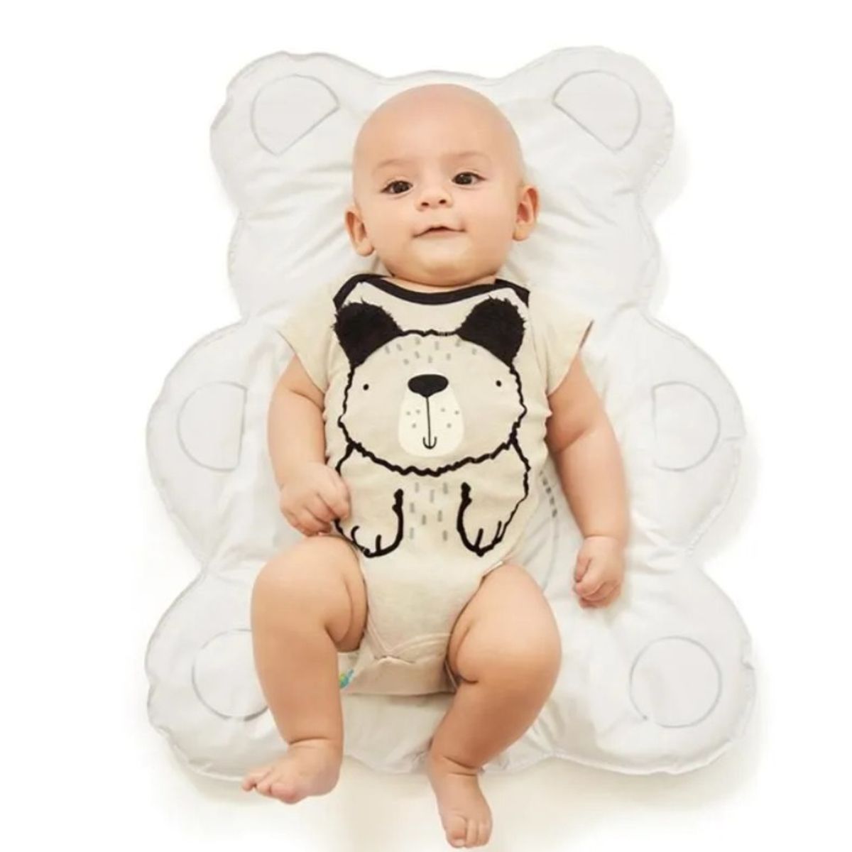 TORAL - Cambiador Pañales Portátil Bebe Confortable  Oso 55x45cm