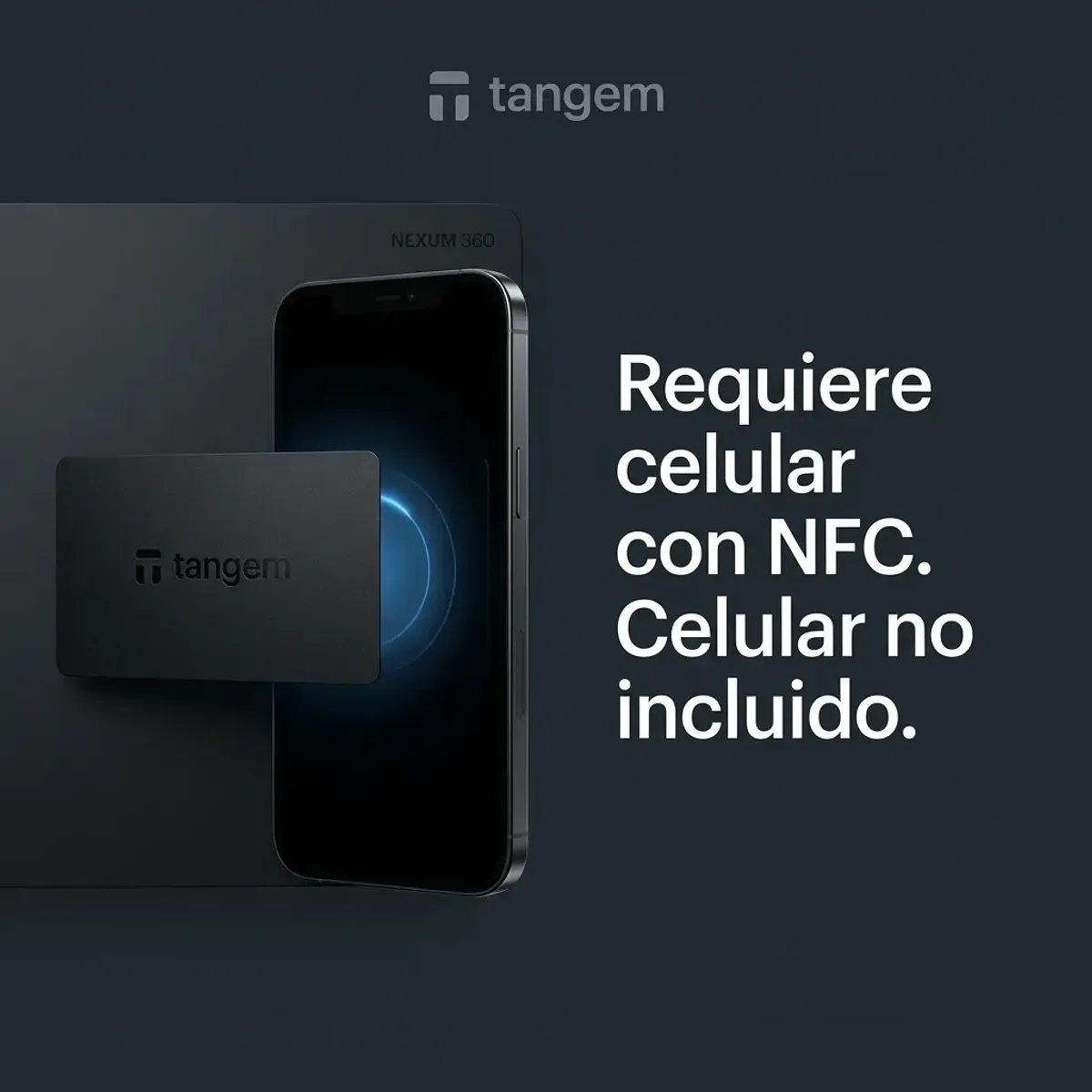 GENERICO - Tangem Wallet Classic Negra Set 2 Tarjetas Billetera Fría Hardware Wallet NFC Con Respaldo