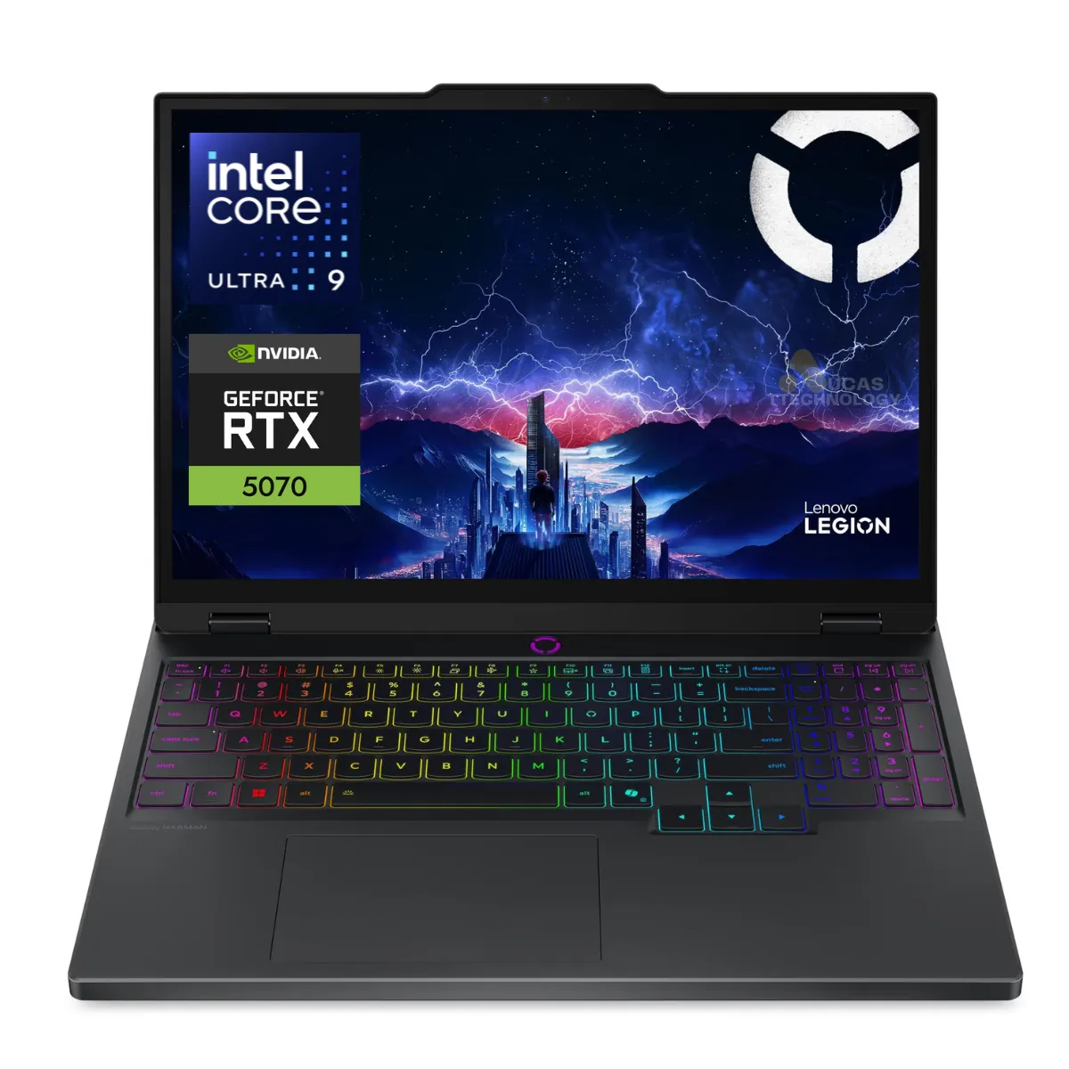 Lenovo - PORTATIL LENOVO LEGION 5 15IAX10 INTEL CORE ULTRA 9 275HX RAM 96GB SSD 2TB RTX 5070 8GB