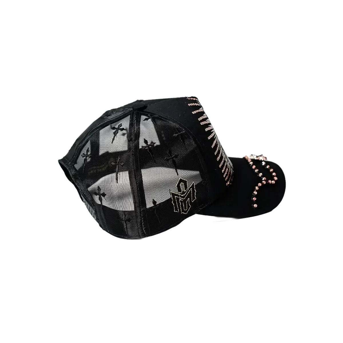 MEXICAPS - Gorra Guadalupe Oro rosa  marca MEXICAPS talla unica