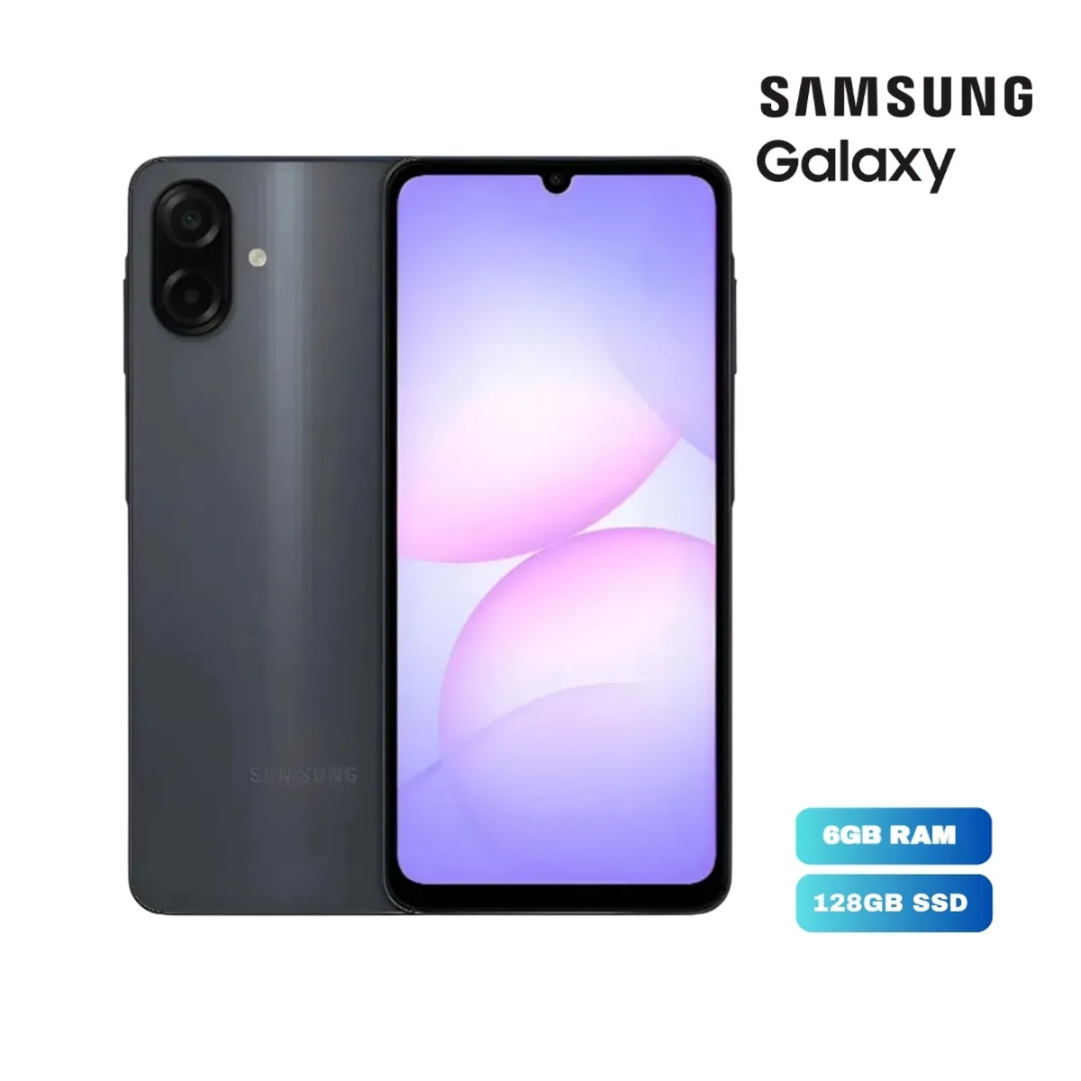 SAMSUNG - CELULAR SAMSUNG GALAXY A07 6GB/128GB BLACK