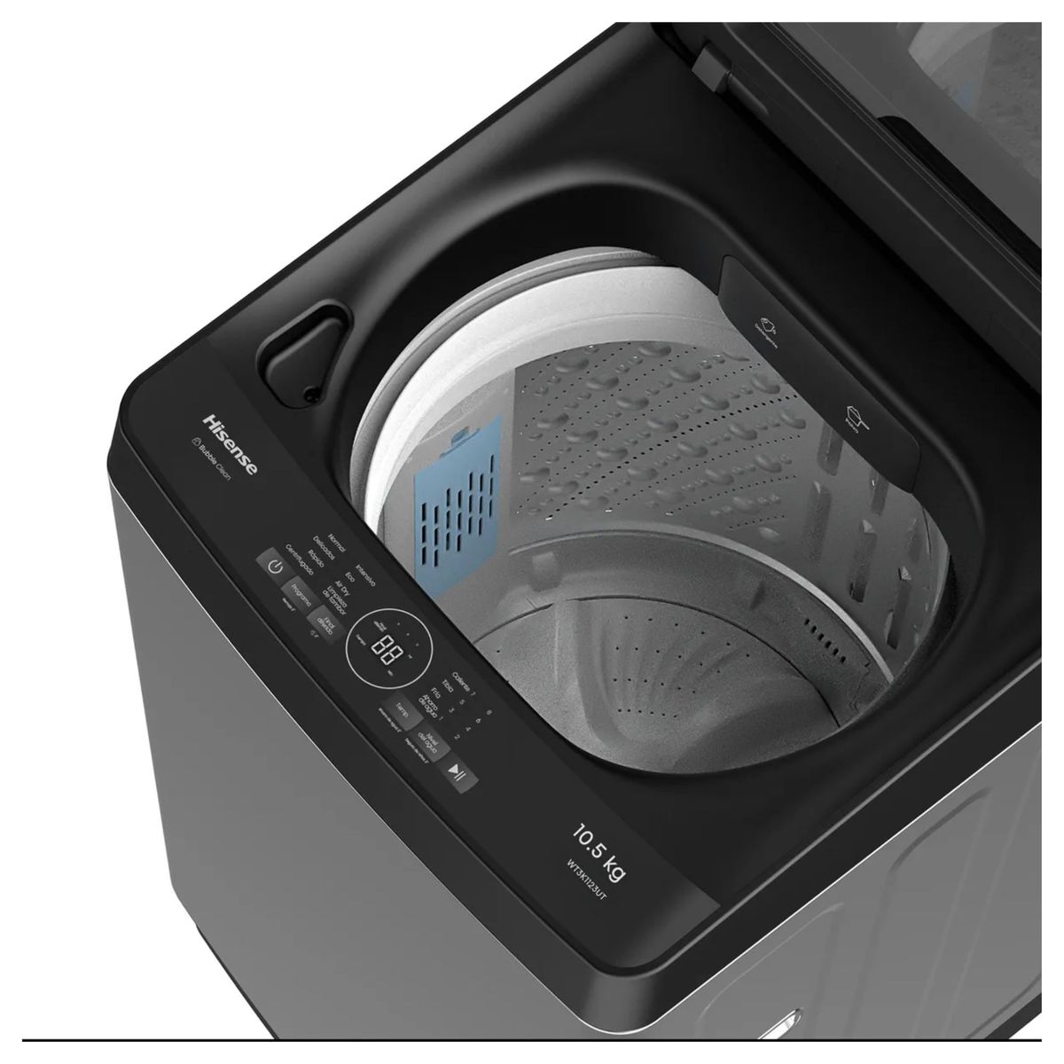 HISENSE - Lavadora Hisense Carga Superior 10.5 kg WT3K