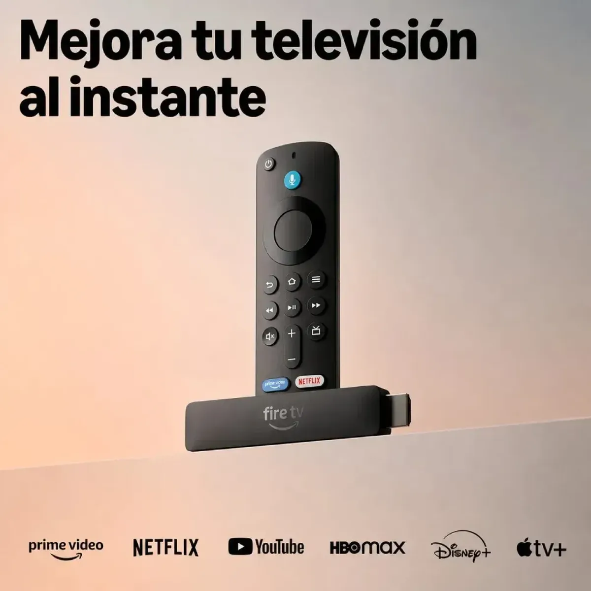 AMAZON - Convertidor A Smart Tv Amazon Fire Tv Stick Hd 2026, 8gb, Co Negro Si