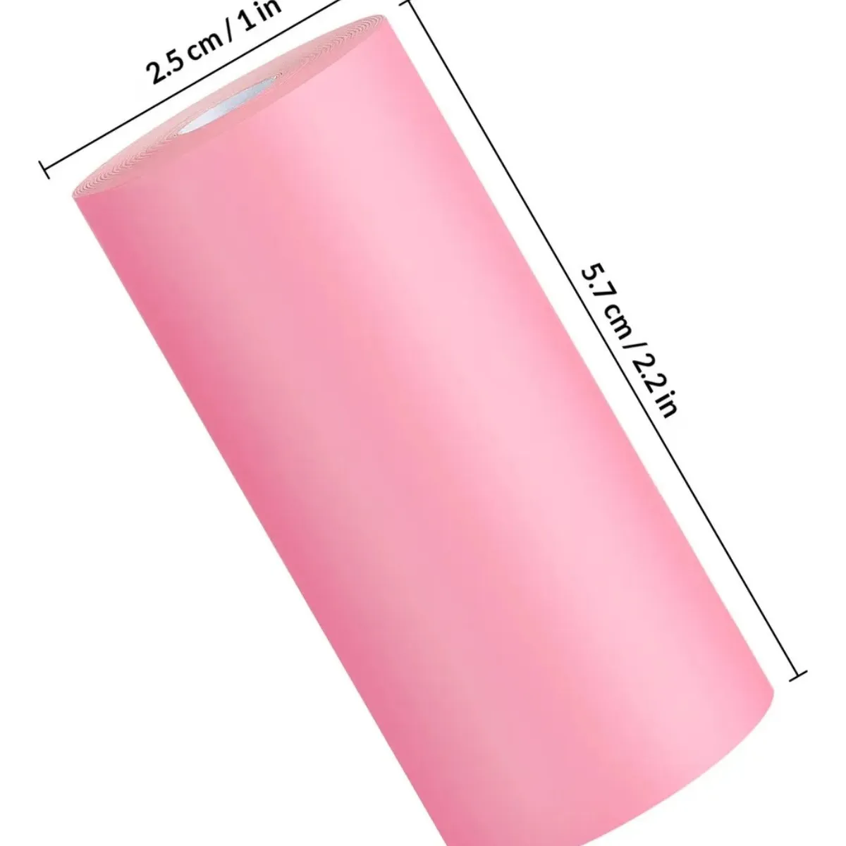 SWISSHOME - Papel Térmico Adhesivo Colorido Rollos X3 Etiquetas Impresora