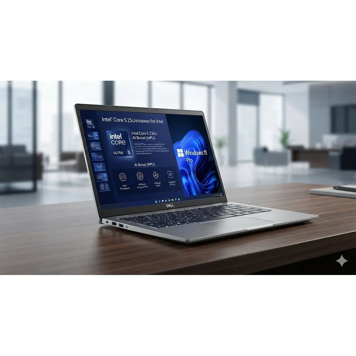 DELL - DELL PRO 14 - INTEL CORE ULTRA 5 235U - 16GB DDR5 - 512GB SSD - PANTALLA 14" FHD - RJ45 - WIN11 PRO