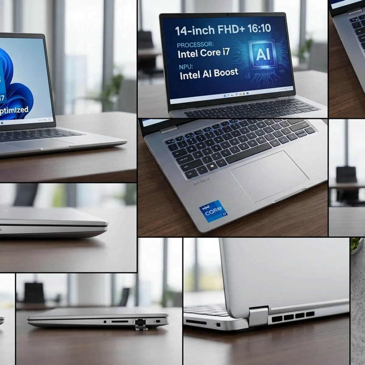 DELL - DELL PRO 14 - INTEL CORE ULTRA 5 235U - 16GB DDR5 - 512GB SSD - PANTALLA 14" FHD - RJ45 - WIN11 PRO