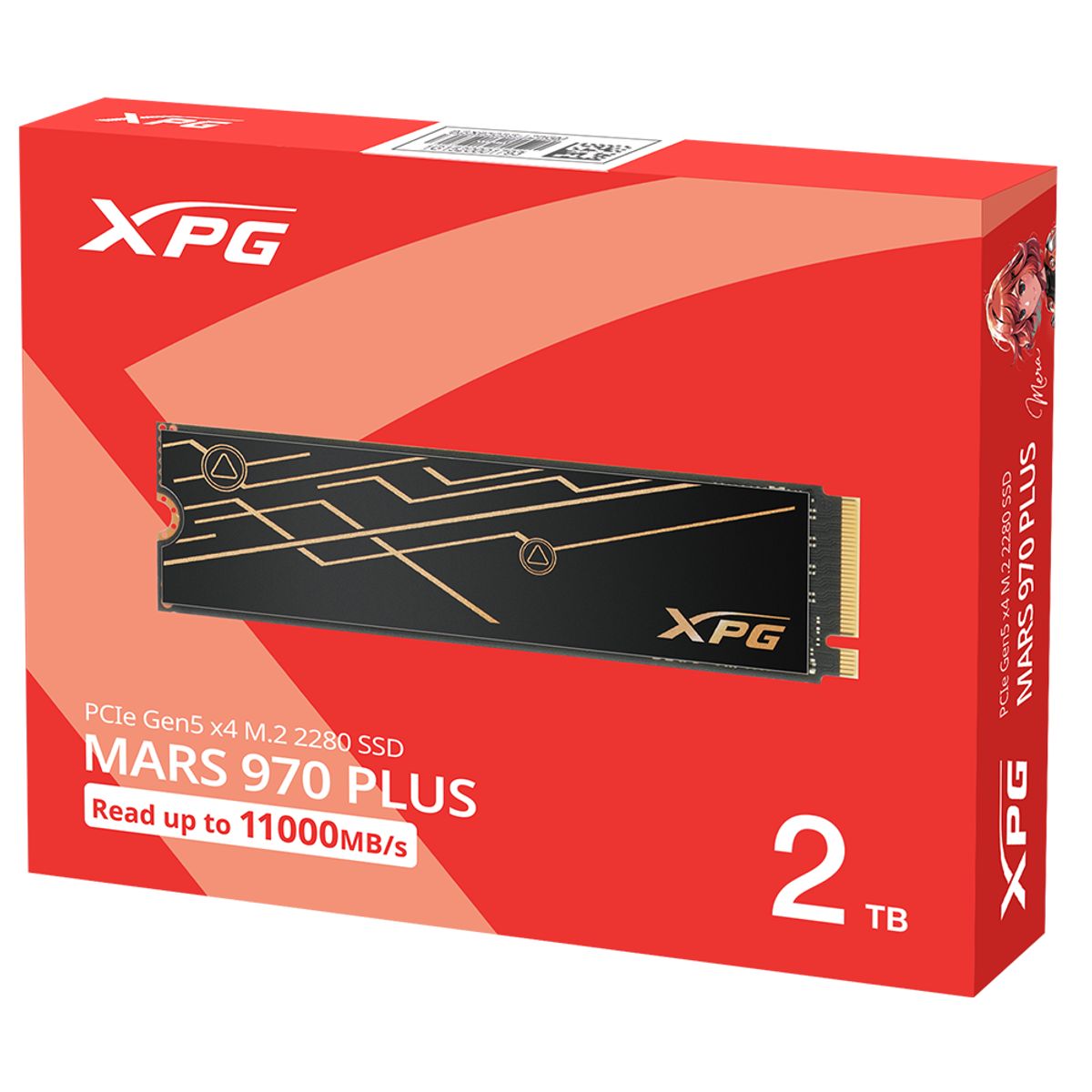 XPG - SSD M.2 XPG MARS 970 PLUS · 1TB · NVMe PCIe Gen5 · 10.500/9.500 MB/s