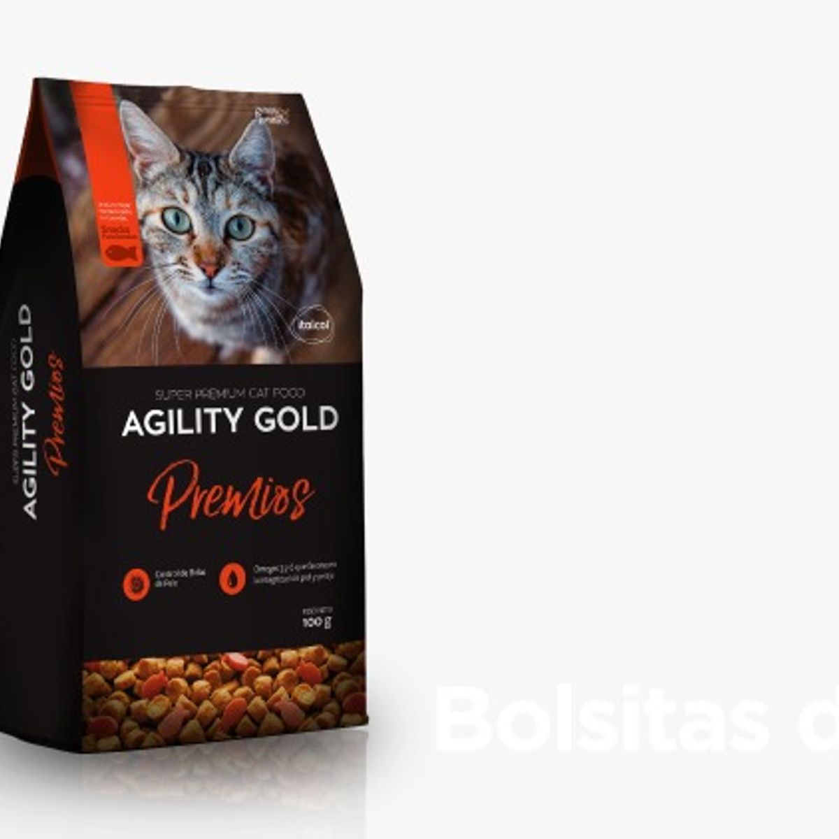 AGILITY GOLD - GALLETAS AGILITY GOLD PREMIOS GATOS X 100GR
